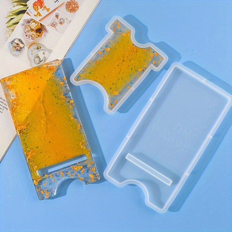 Serving Tray Mold - 1set Phone Stand Resin Mold Mobile