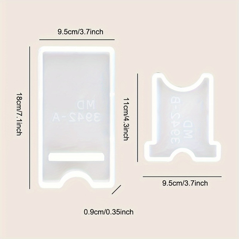 1set Phone Stand Resin Mold Mo - Serving Tray Mold review and price