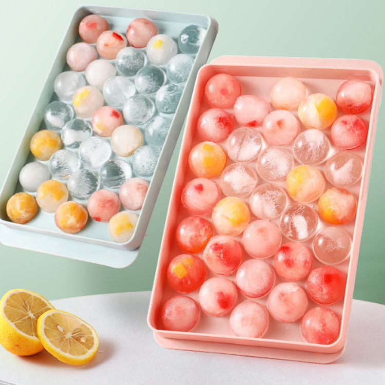 3D Round Ice Cube Tray with Li - Coaster Mold Round review and price
