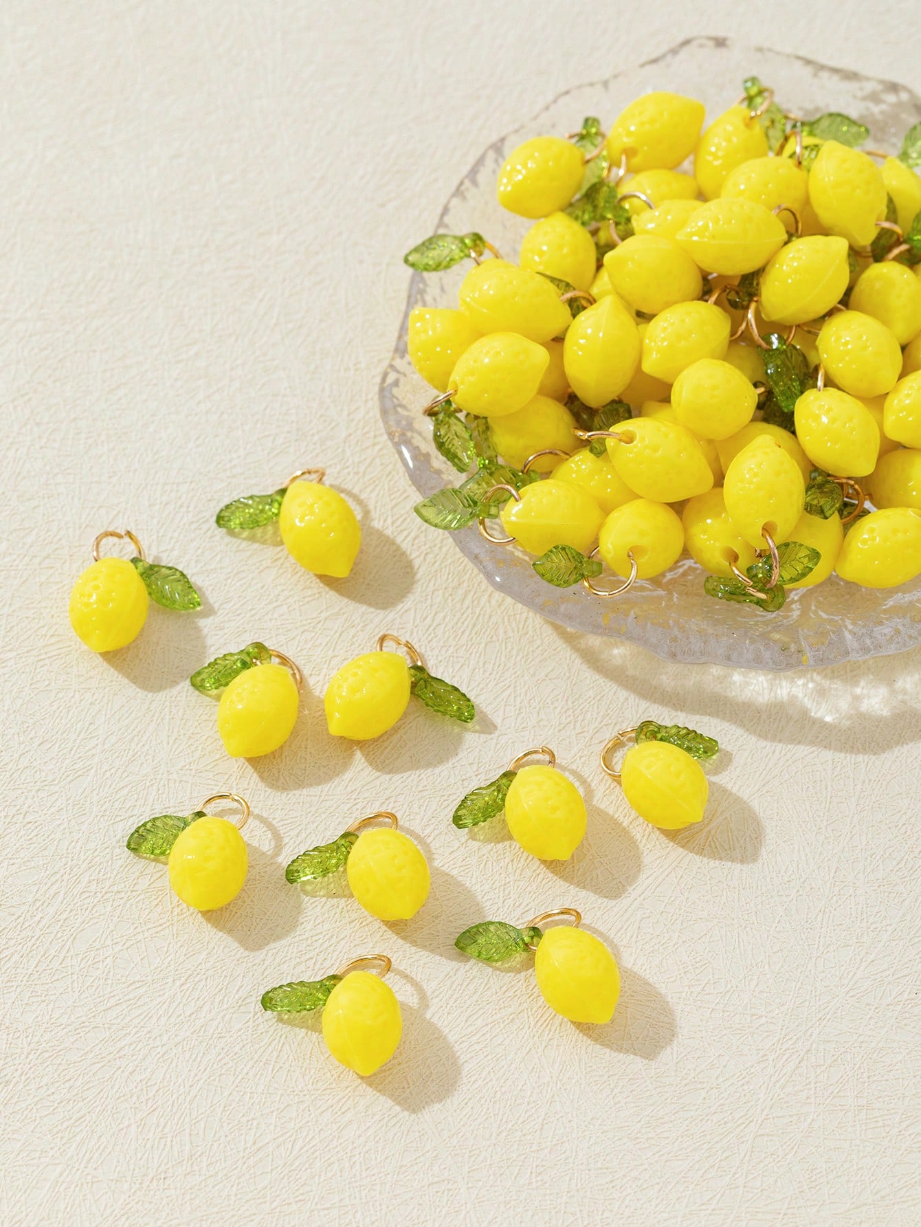 10Pcs 3D Lemon Resin Charms Pe - Resin Craft Supplies review and price