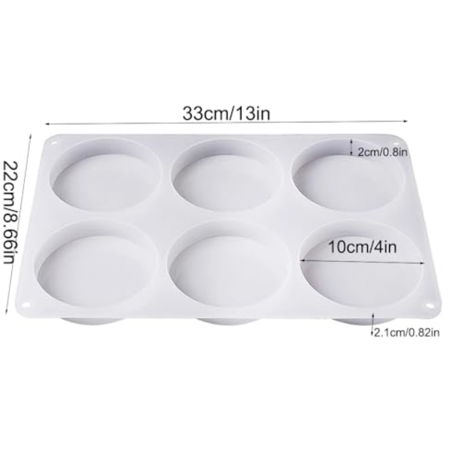 6-Cavity Deep Round Coaster Si - Coaster Mold Round review and price