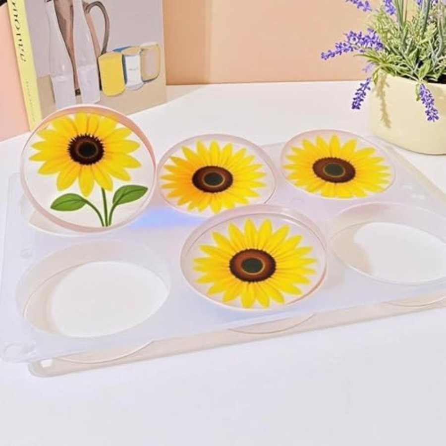 6-Cavity Deep Round Coaster Si - Coaster Mold Round review and price