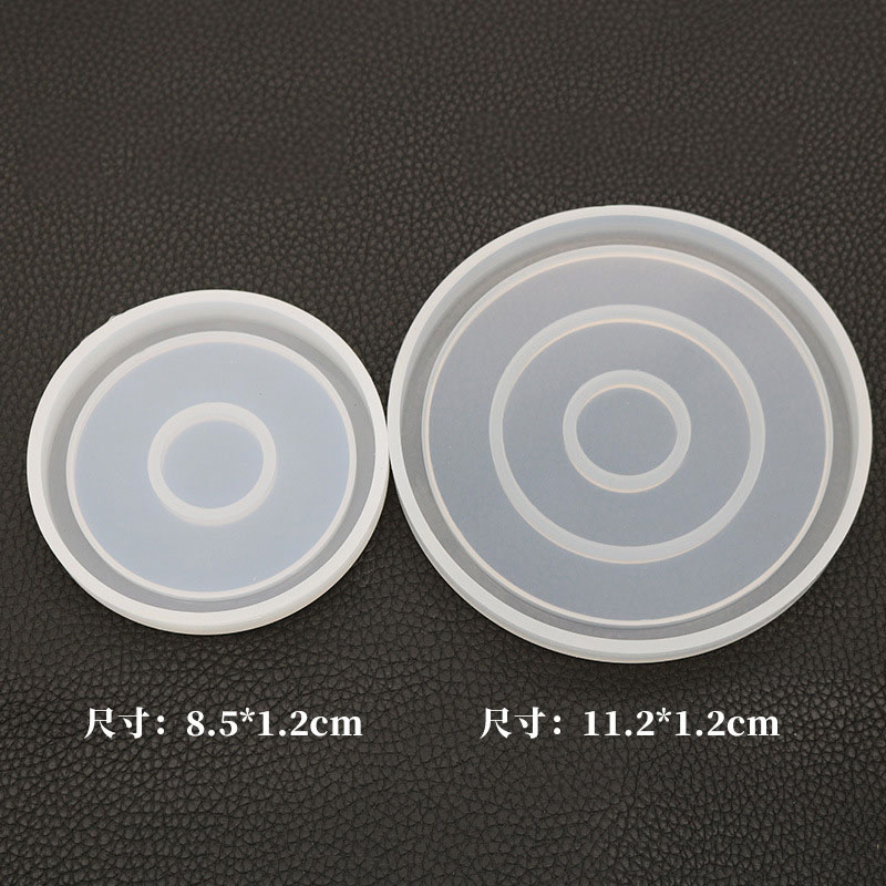 Round Tray Cement Molds Silico - Coaster Mold Round review and price
