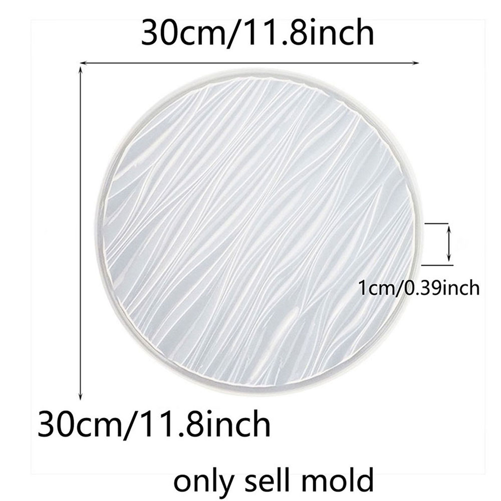 Large Round Tray Silicone Mold - Coaster Mold Round review and price