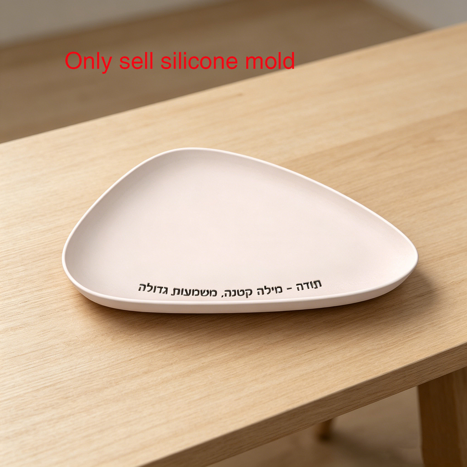 Silicone Tray Mold with Hebrew - Serving Tray Mold review and price