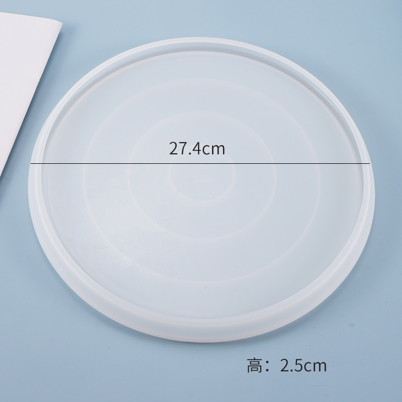 27.4cm Large Round Tray Mold J - Coaster Mold Round review and price