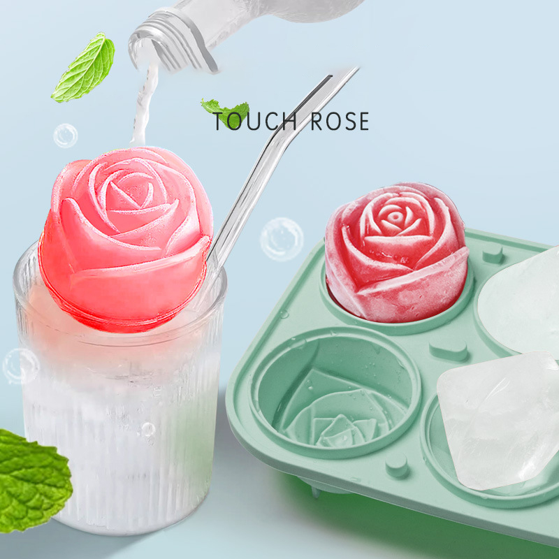 3D Rose Diamond Round Ice Cube - Coaster Mold Round review and price