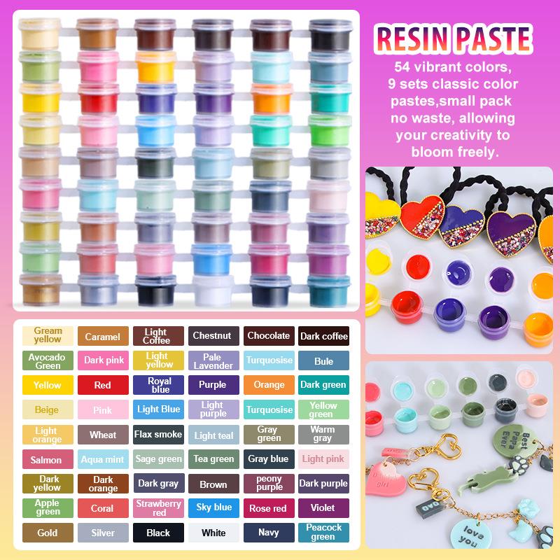 6colors/Set Paste Pigment UV R - Resin Pigment Set review and price