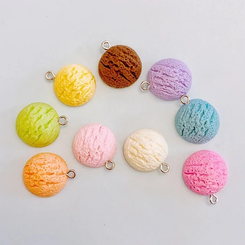 10Pcs Kawaii Macaron Ice Cream - Resin Craft Supplies review and price