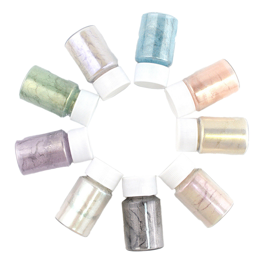 9Pcs Mica Pigment Powder Set C - Resin Pigment Set review and price
