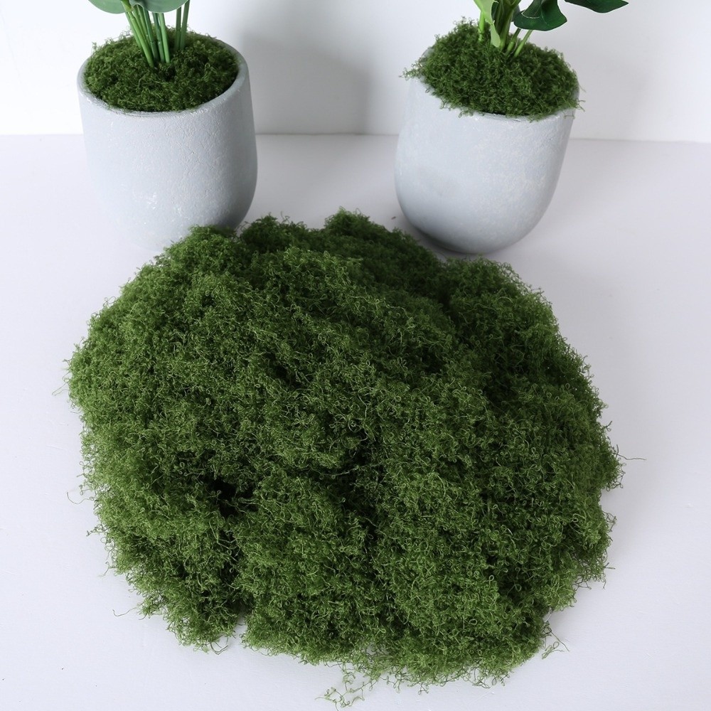 Polyester Artificial Moss Plan - Terrarium Moss Art review and price