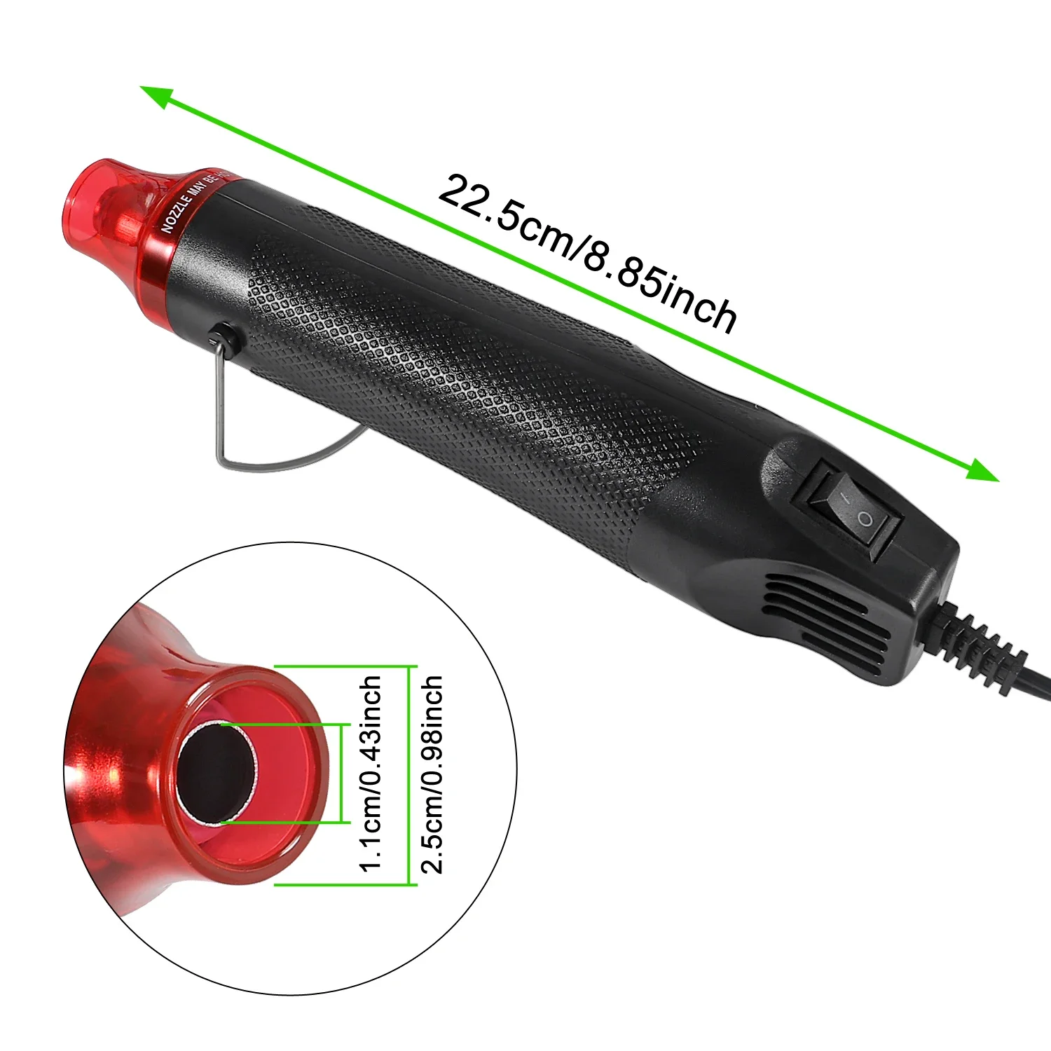 656/1060pcs Heat Shrink Tube W - Heat Gun Small review and price